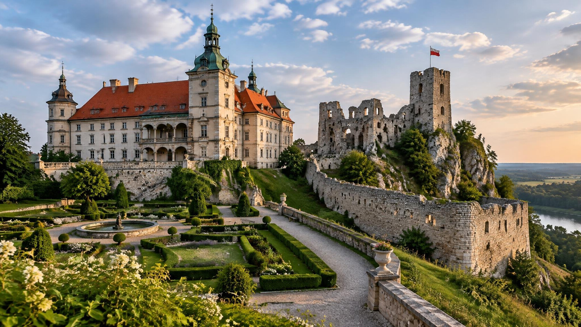 polish castle exterior