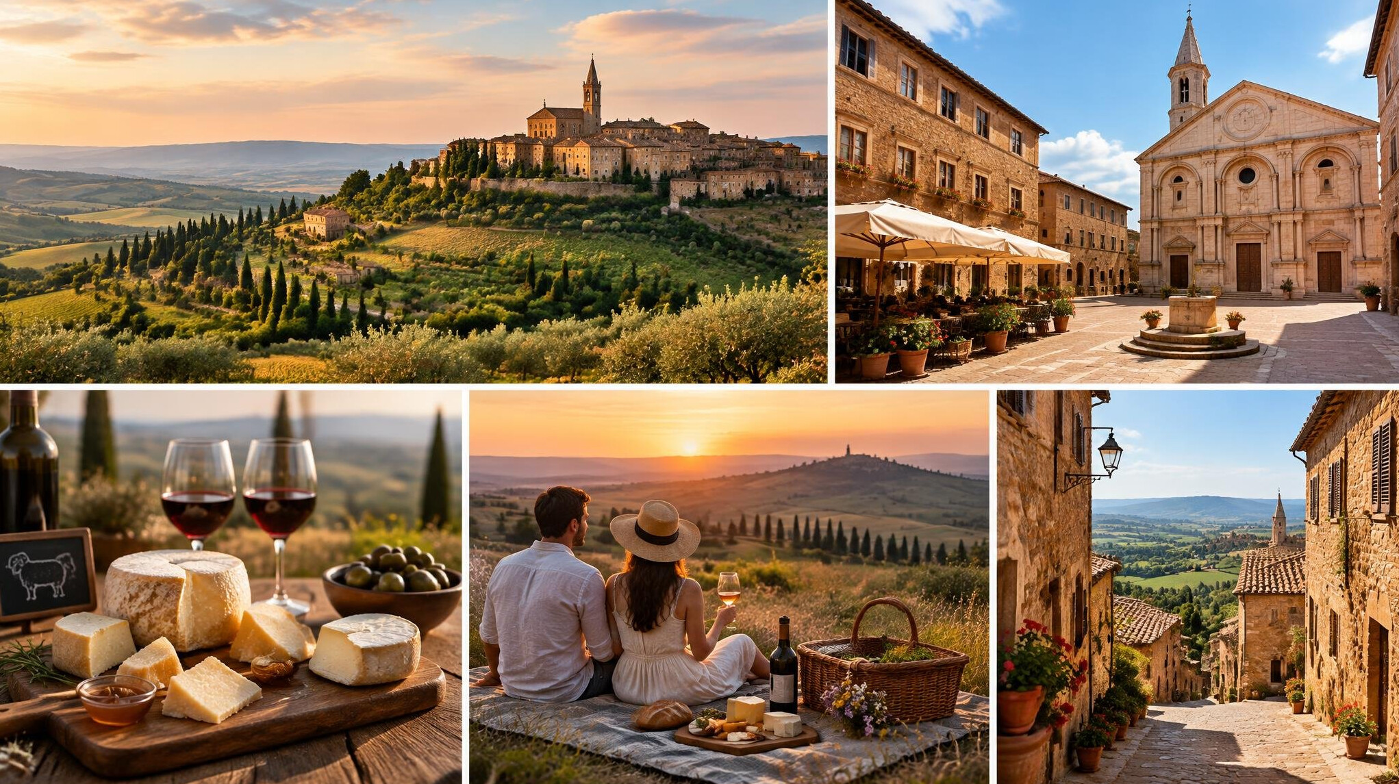 pienza tuscany landscape