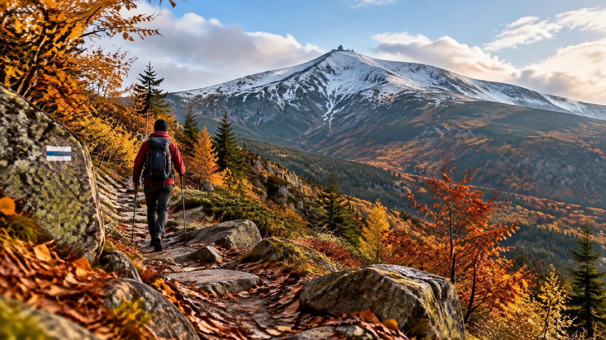 karkonosze autumn view