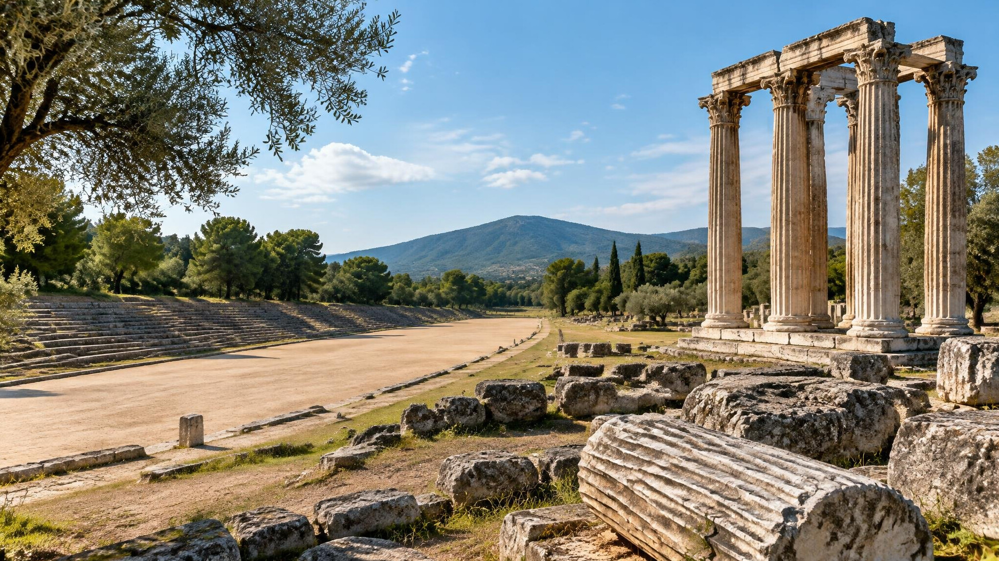 olympia greece ruins