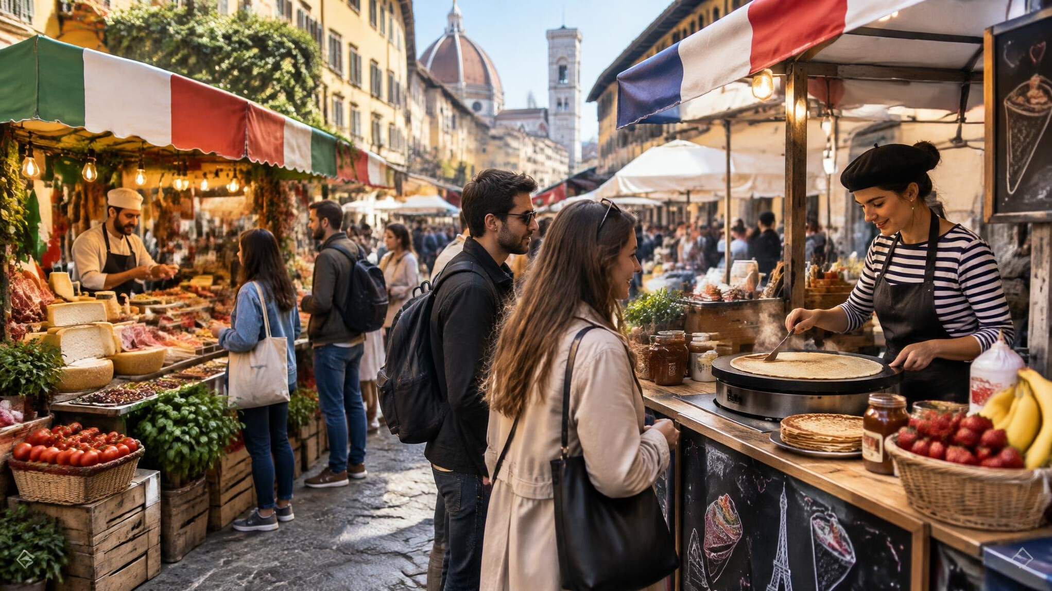european street food